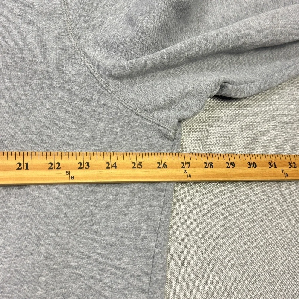 Nike Iowa Hawkeyes Center Swoosh Fleece Hoodie Sweatshirt Mens 2XL Gray Pullover